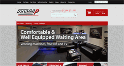 Desktop Screenshot of mwperformance.co.uk