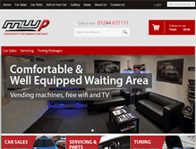 Tablet Screenshot of mwperformance.co.uk